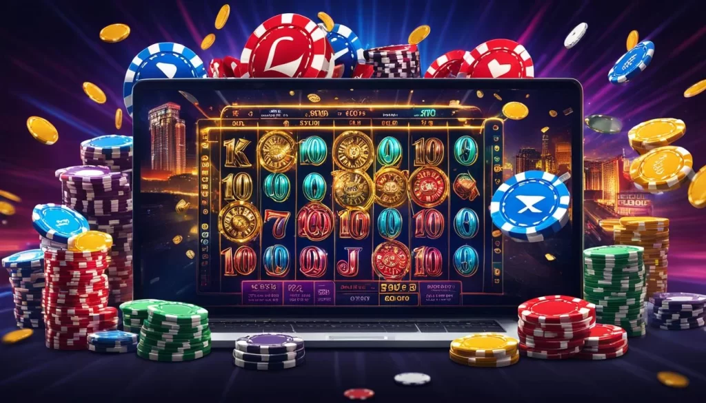 Game thủ đang chơi Esports trên máy tính, biểu thị cá cược Esports tại Surewin chính thức